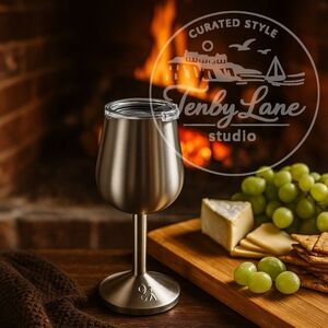 ORCA Vino 15oz Insulated Stainless Steel Wine Cup w/ Lid Hot Cold Drinkware